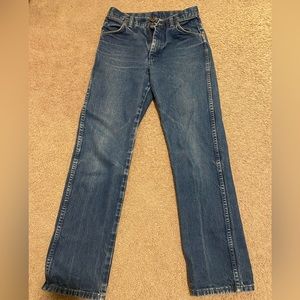 Womens Wrangler straight leg jeans